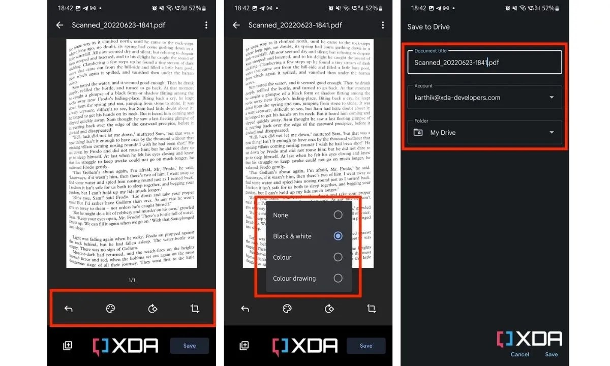 How to scan documents as PDFs or images on Android and iPhone