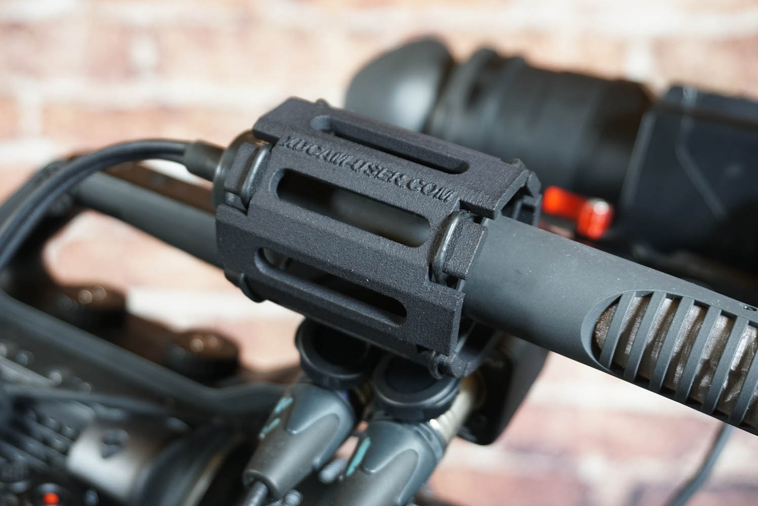 Rugged, Lightweight Mic Mount for the Sony FX6.