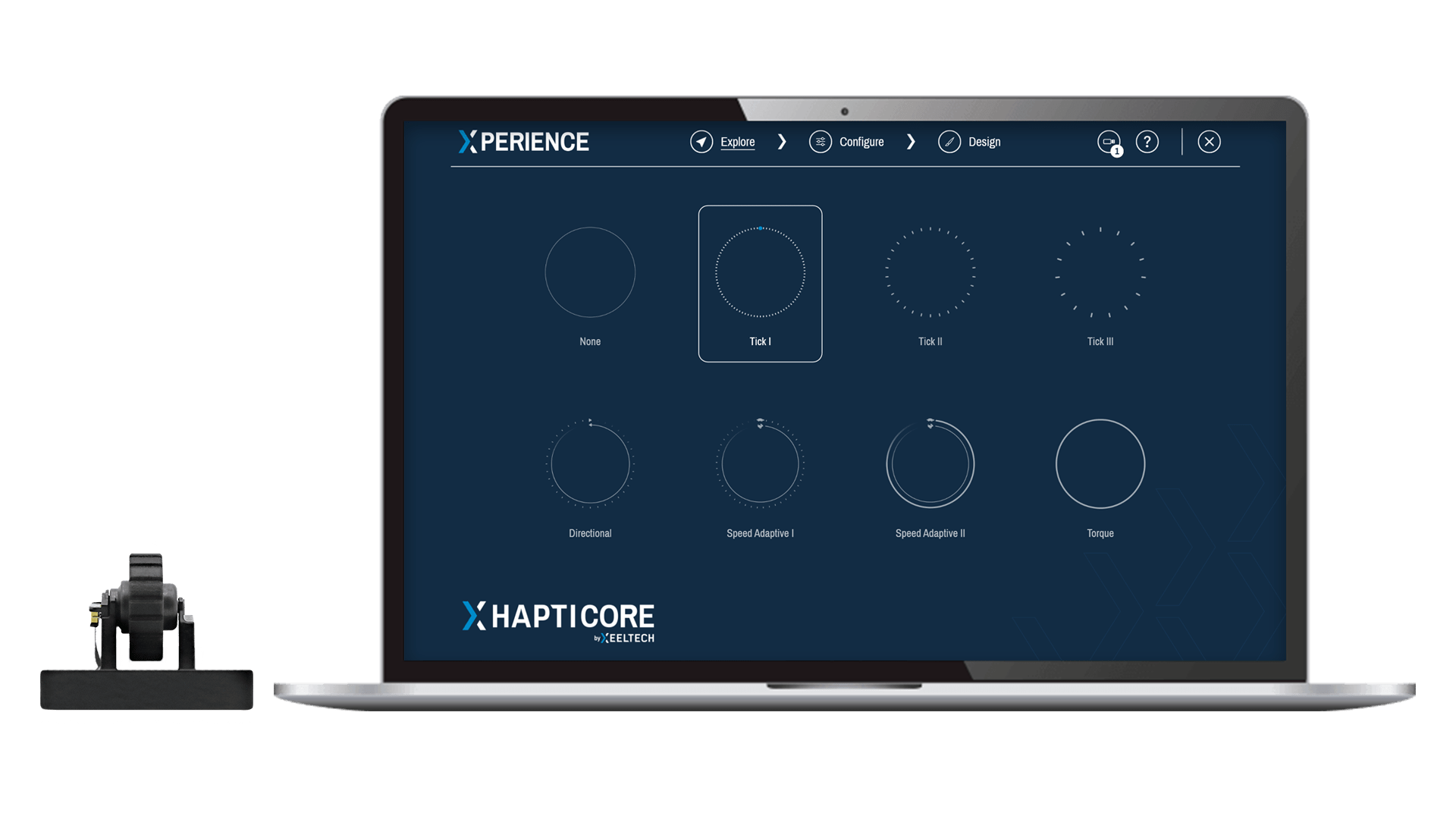 HAPTICORE Haptic Feedback