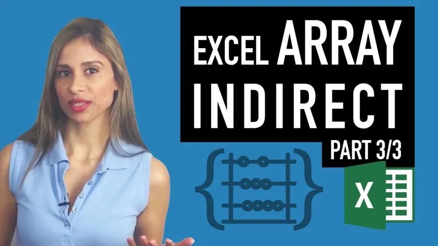 Excel Arrays Count Unique Items with MMULT, INDIRECT & ROW Functions