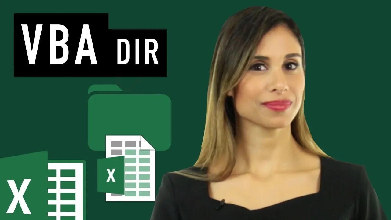 VBA DIR Check If File or Folder Exists Xelplus Leila Gharani