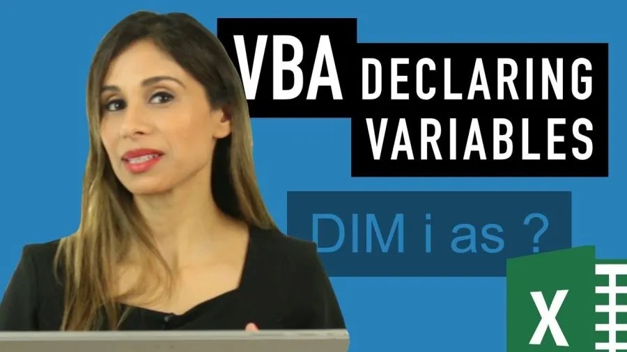 Excel VBA Data types, DIM & SET (Learn to use them correctly) Xelplus