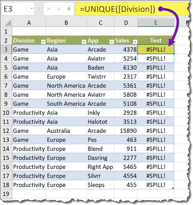 Excel Hash Sign in Formulas Xelplus Leila Gharani