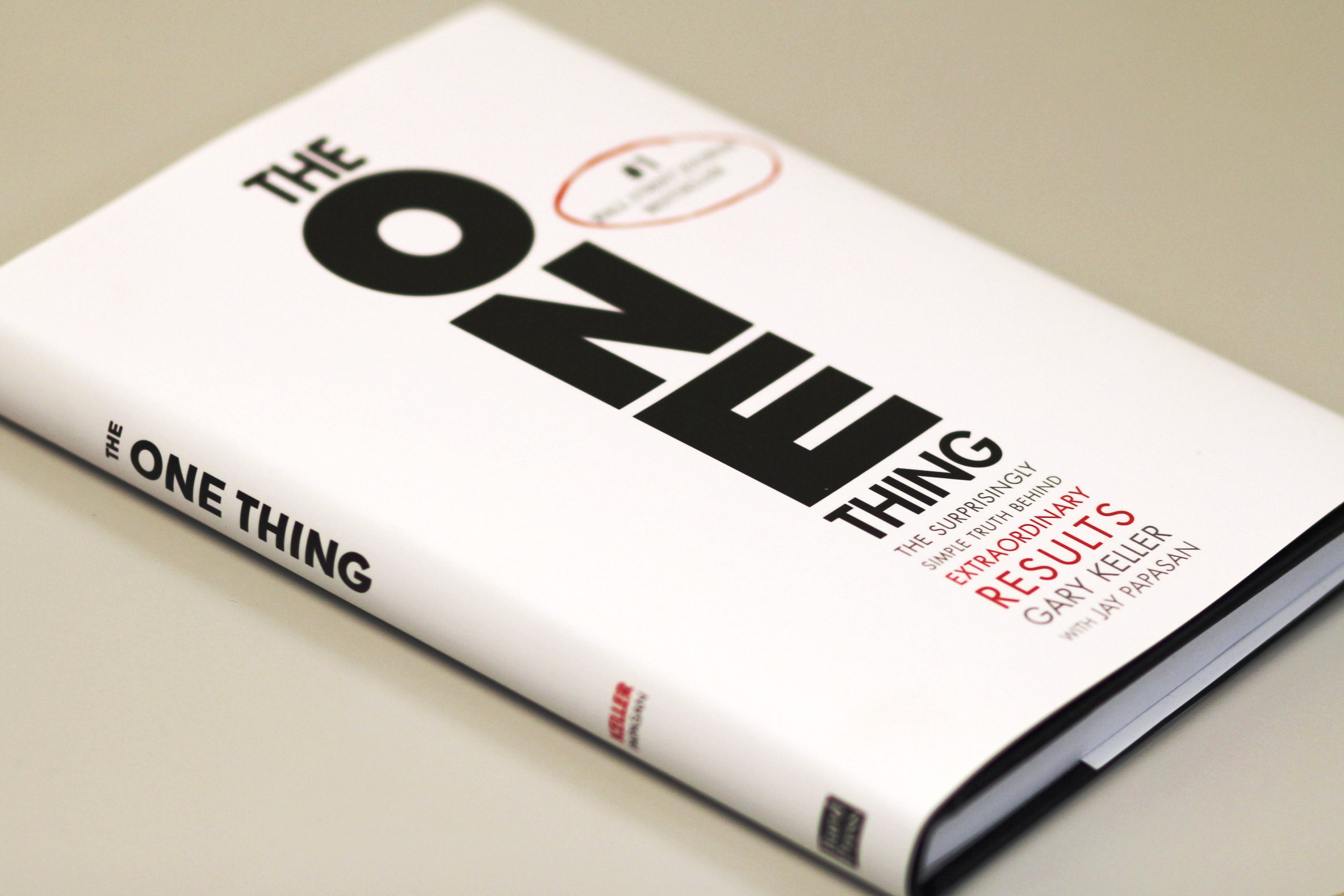 [Transcript] The One Thing Book Discussion