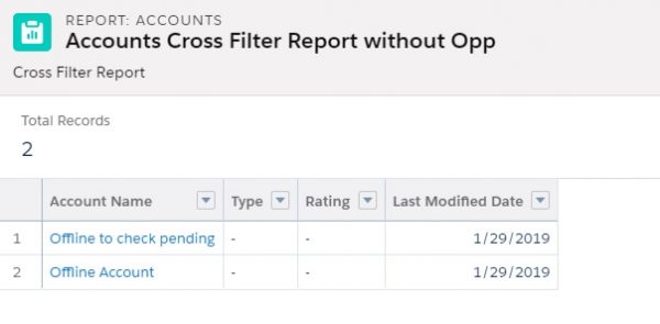 How to Create Cross Filter in Salesforce Report Xenler Consulting