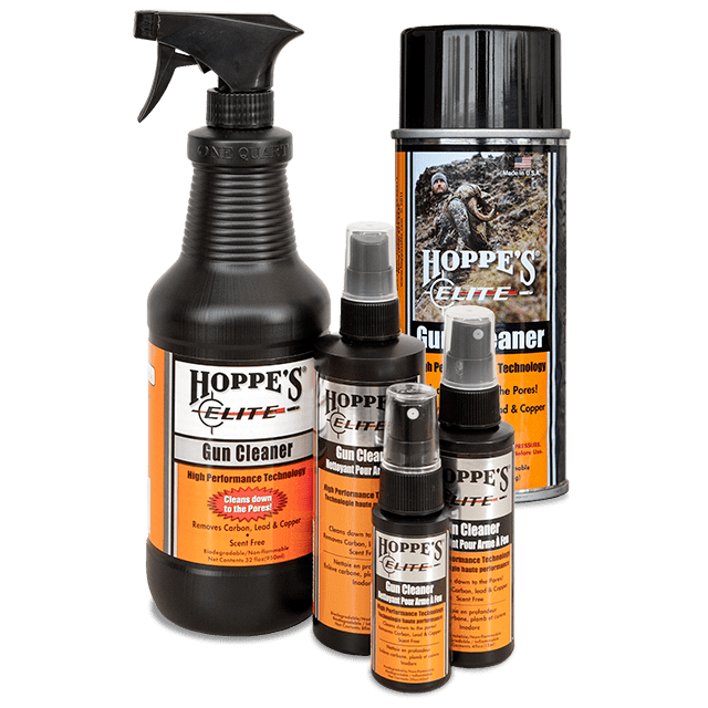 Hoppe's Elite Gun Cleaner Carbon Lead Copper Fouling Remove Spray 4floz