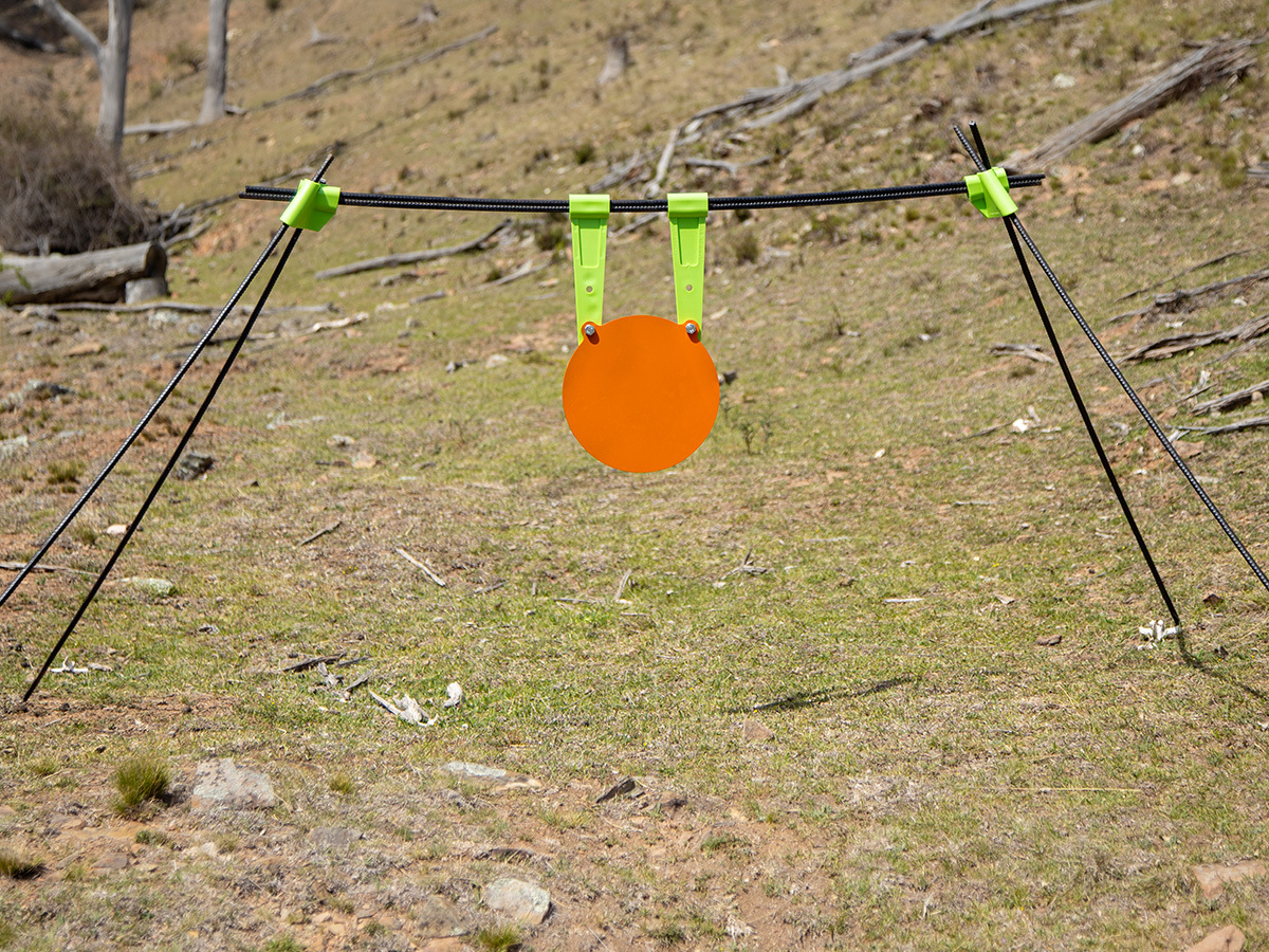 Glow Shot Shooting Gong Target Hanger
