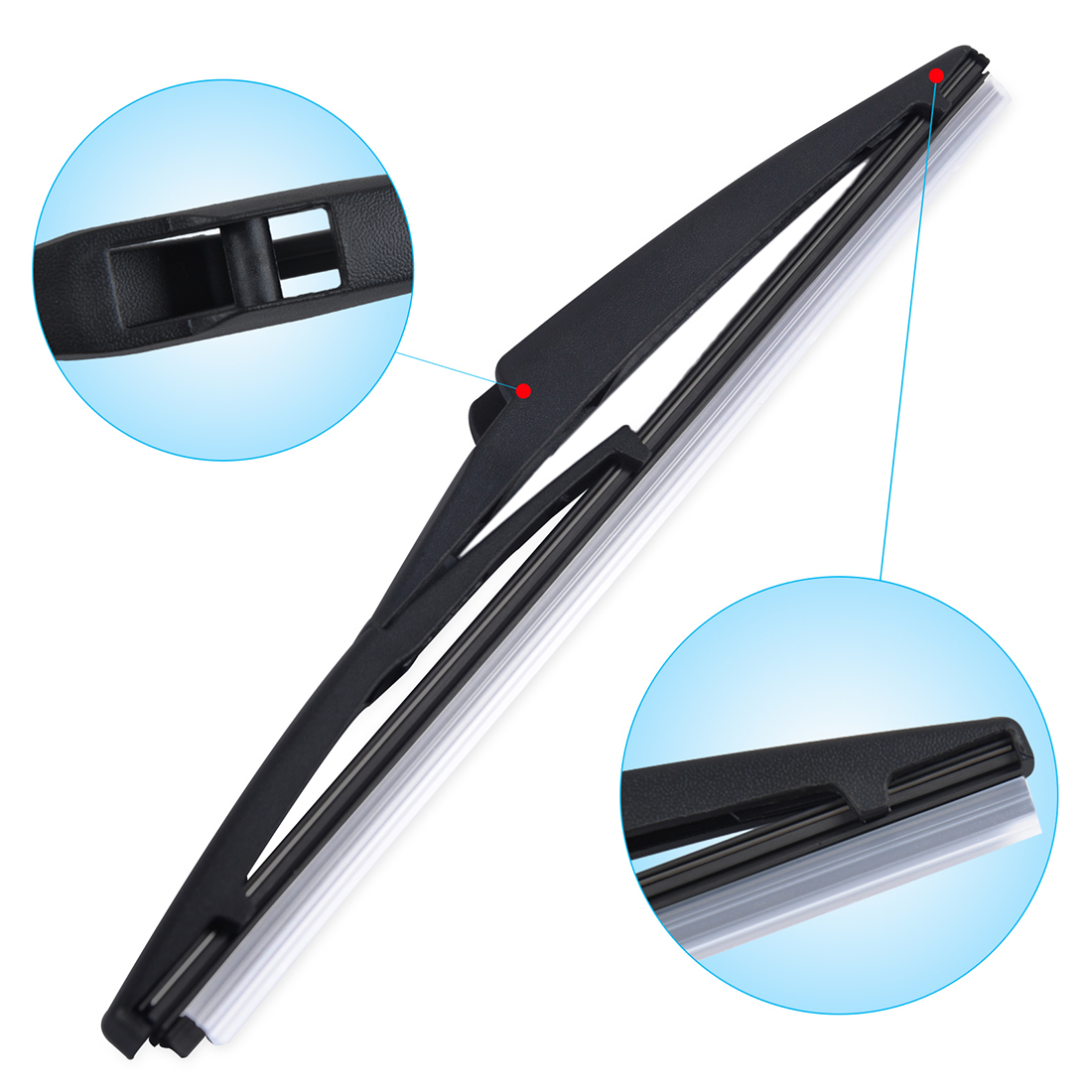 12" Rear Rain Window Windshield Wiper Blade Fit for Mazda 6 20022007