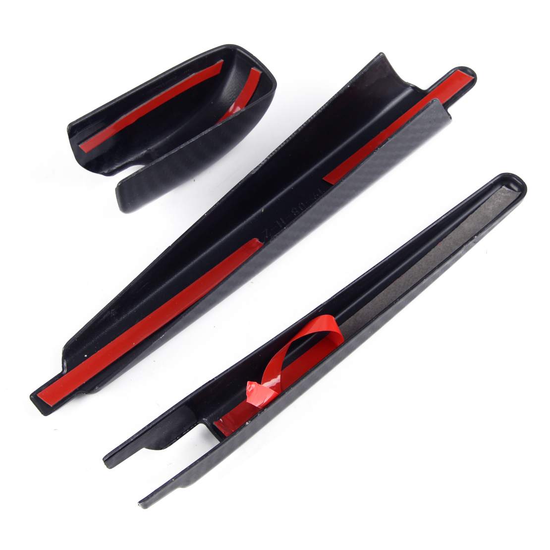 Carbon Fiber Rear Window Wiper Cover Trim Set Fit For Toyota RAV4 2019