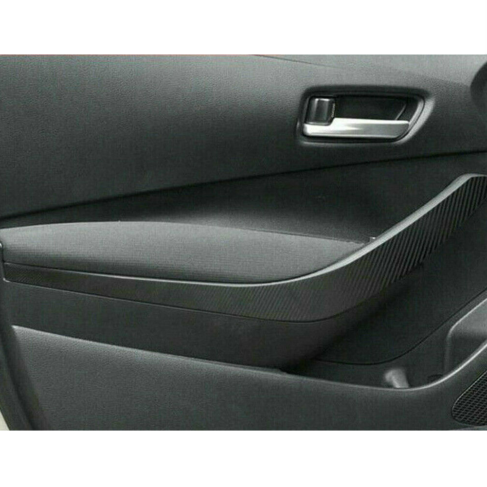 Carbon Fiber Car Interior Kit Cover Trim Fit For Toyota Corolla 2019