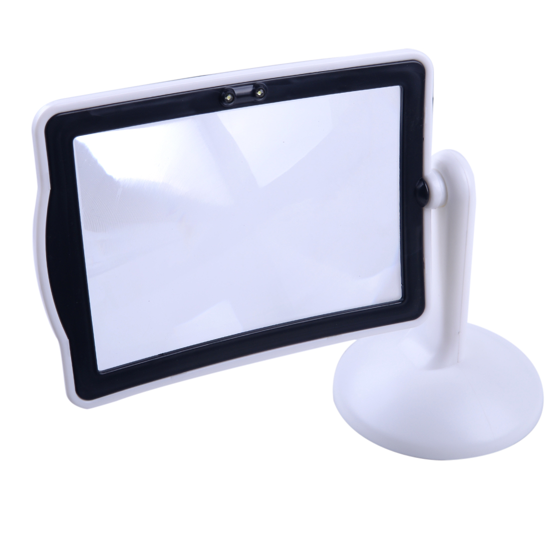 Handsfree 360° 3X Magnifier Magnifying Glass Reading Viewer 2 LED