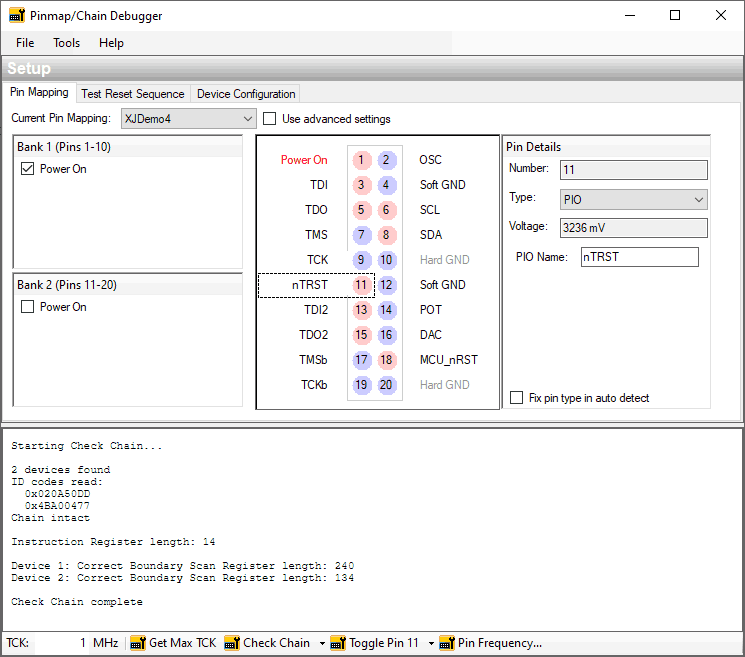 JTAG Chain Debugging XJTAG Application Note