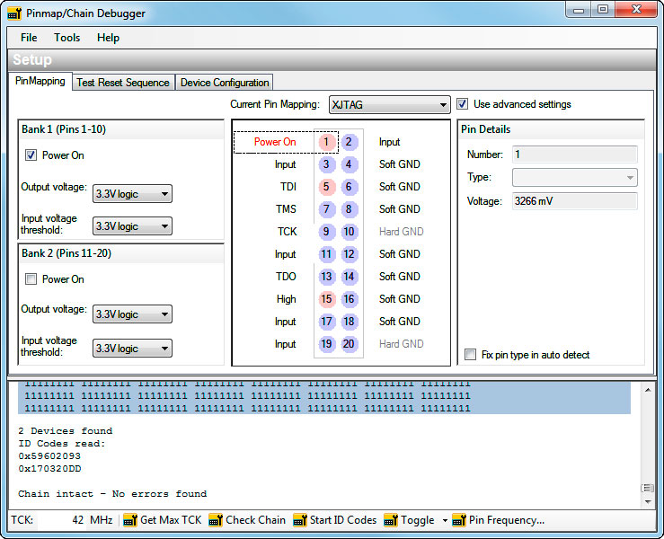 JTAG Chain Debugger