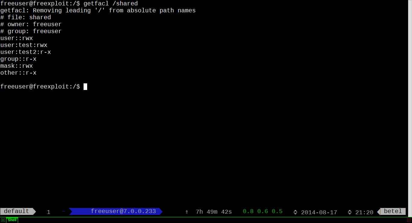 How to configure Access Control Lists (ACLs) on Linux