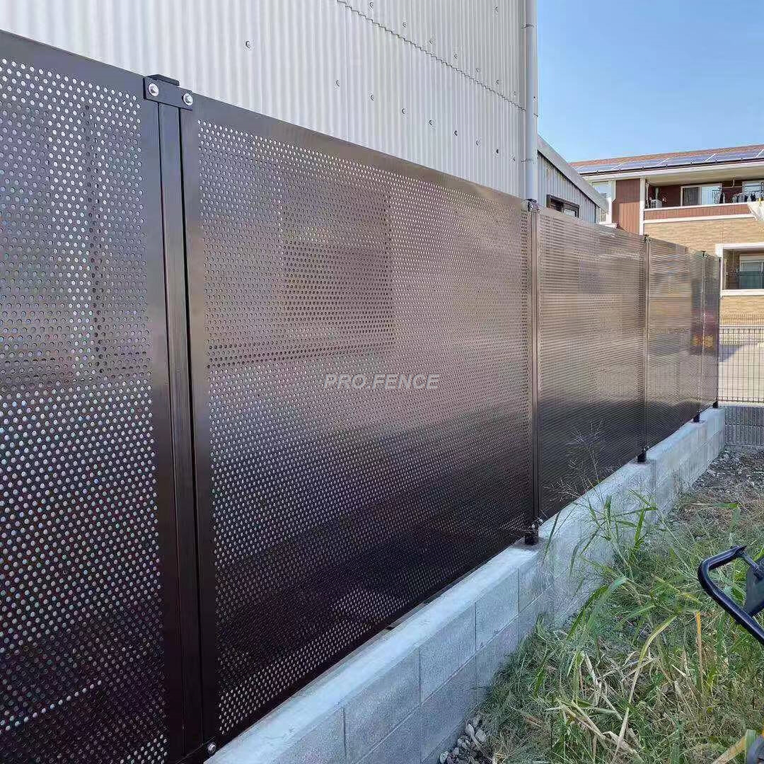 China Perforated metal fence panel for architectural application