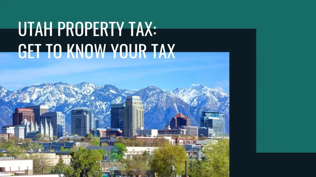 Utah Property Tax County's tax rates