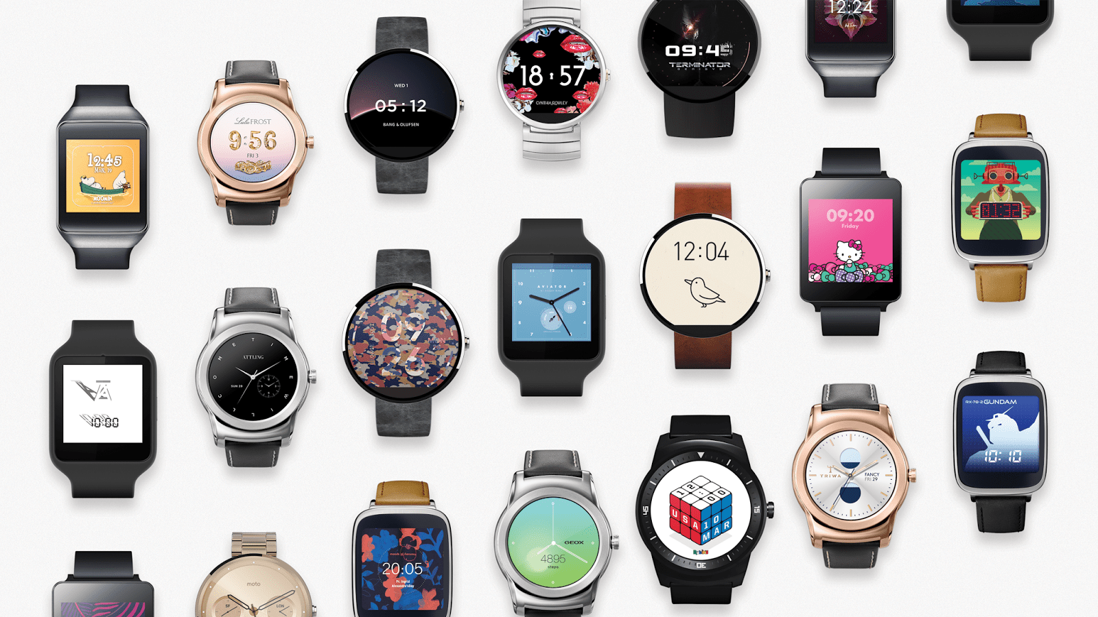 Google showcases 17 new Android Wear watch faces Xperia Blog