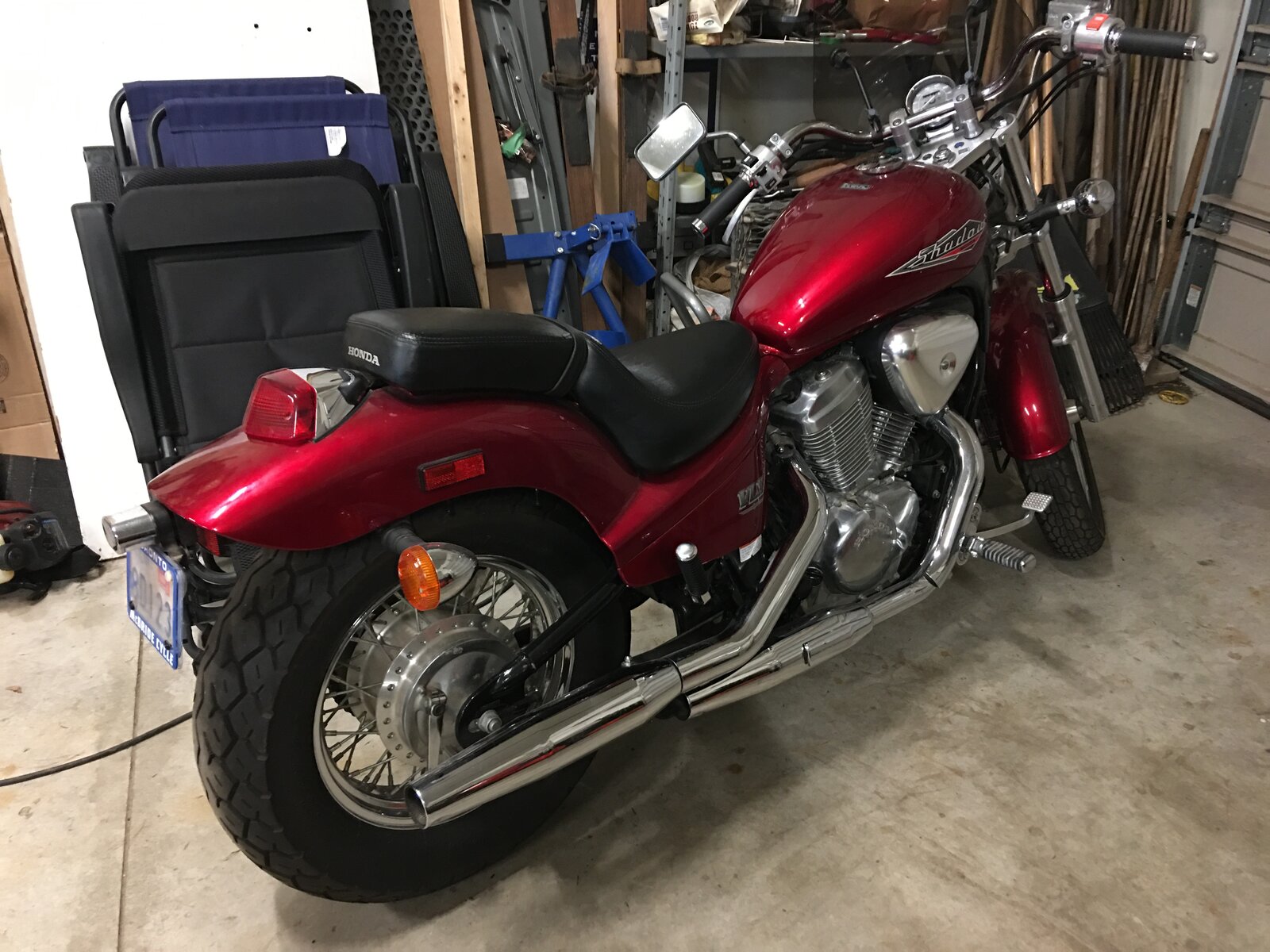 New to me - ‘95 Honda Shadow VLX600 | Yamaha XS650 Forum