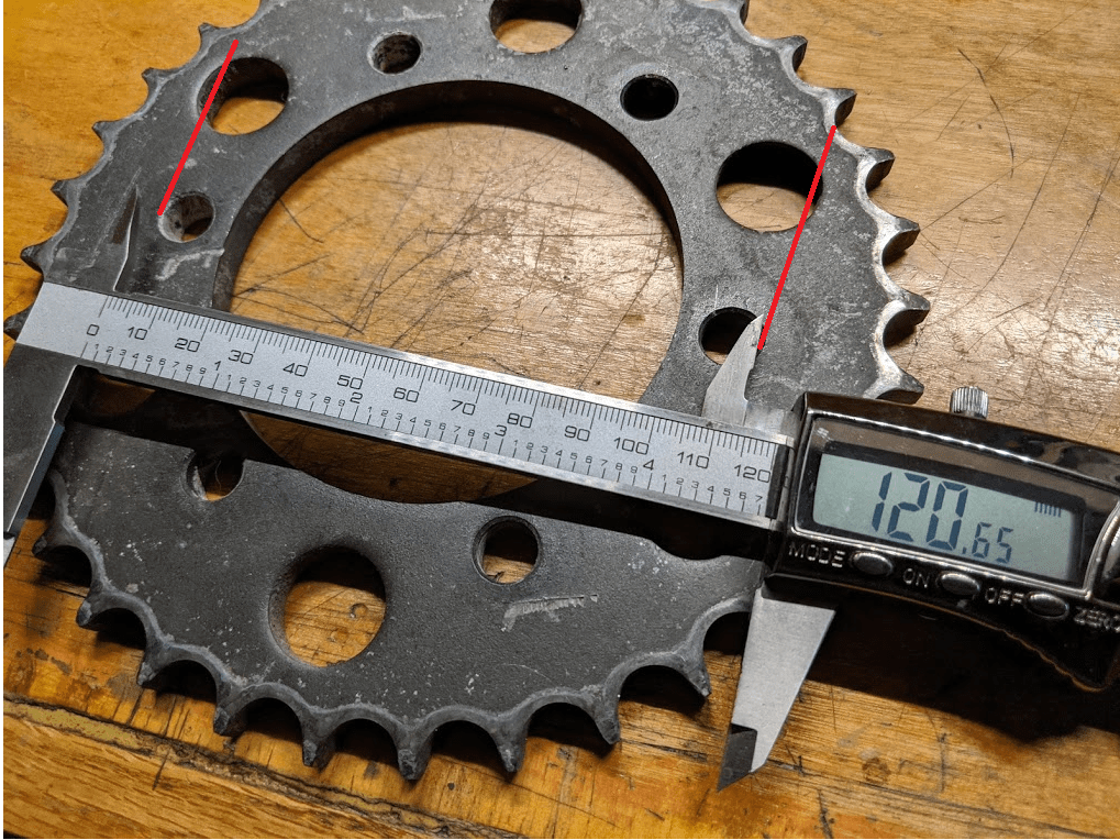 Rear sprocket dimensions needed Yamaha XS650 Forum