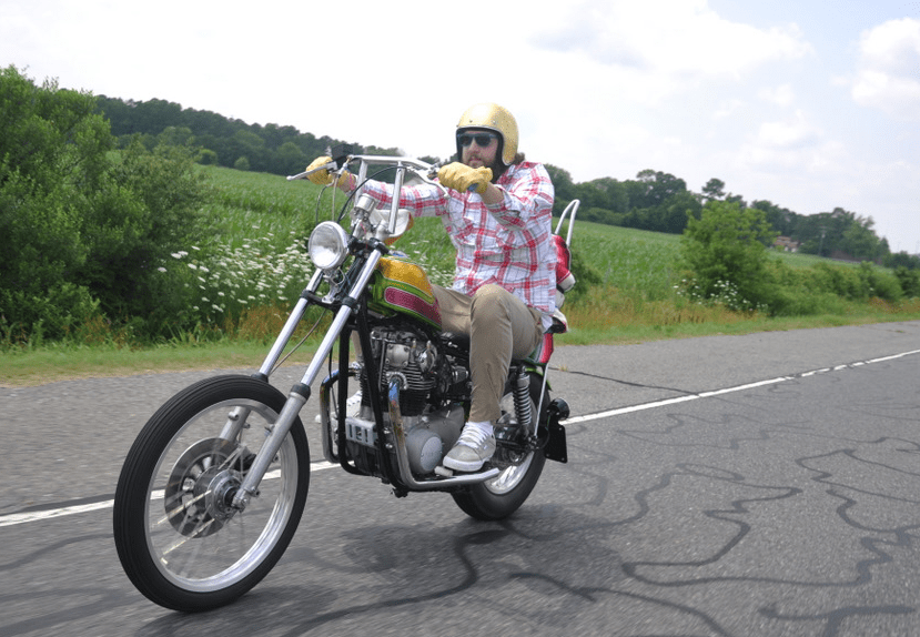 Tall guy chop Yamaha XS650 Forum