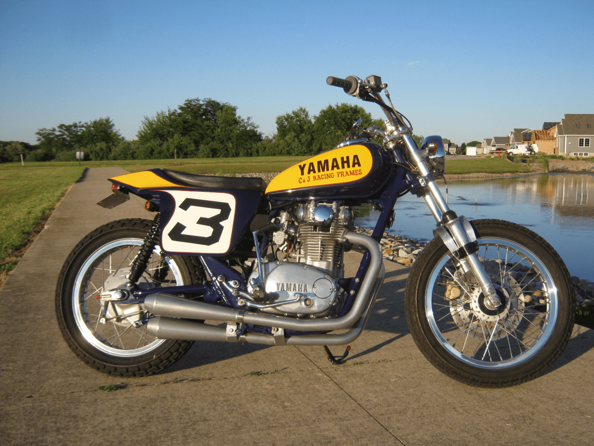 For Sale 1981 XS650 Street Tracker Gene Romero Tribute Yamaha