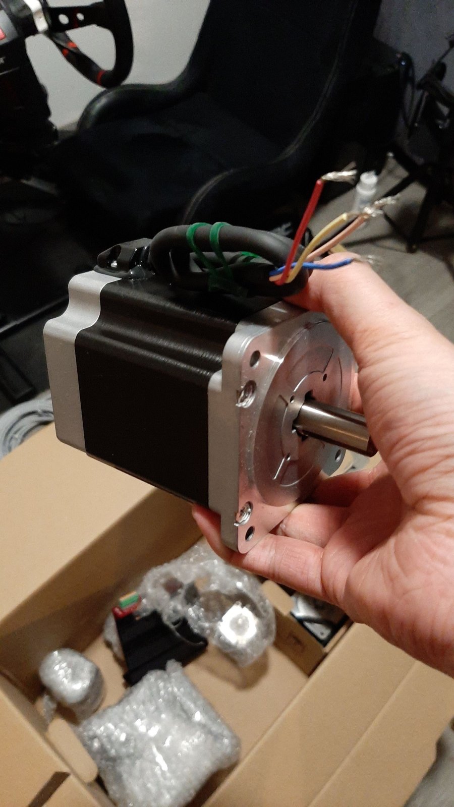 Diy Nema 34 Stepper motor Direct drive "idea"