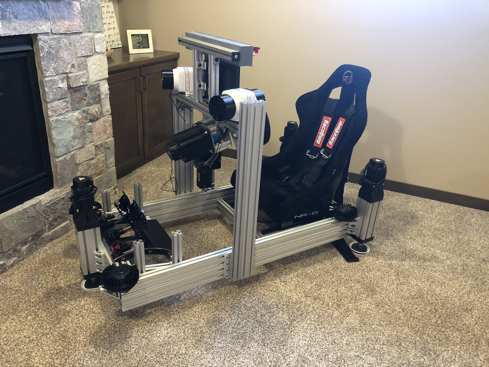 DIY Aluminum Sim Racing Rig Build, 46 OFF