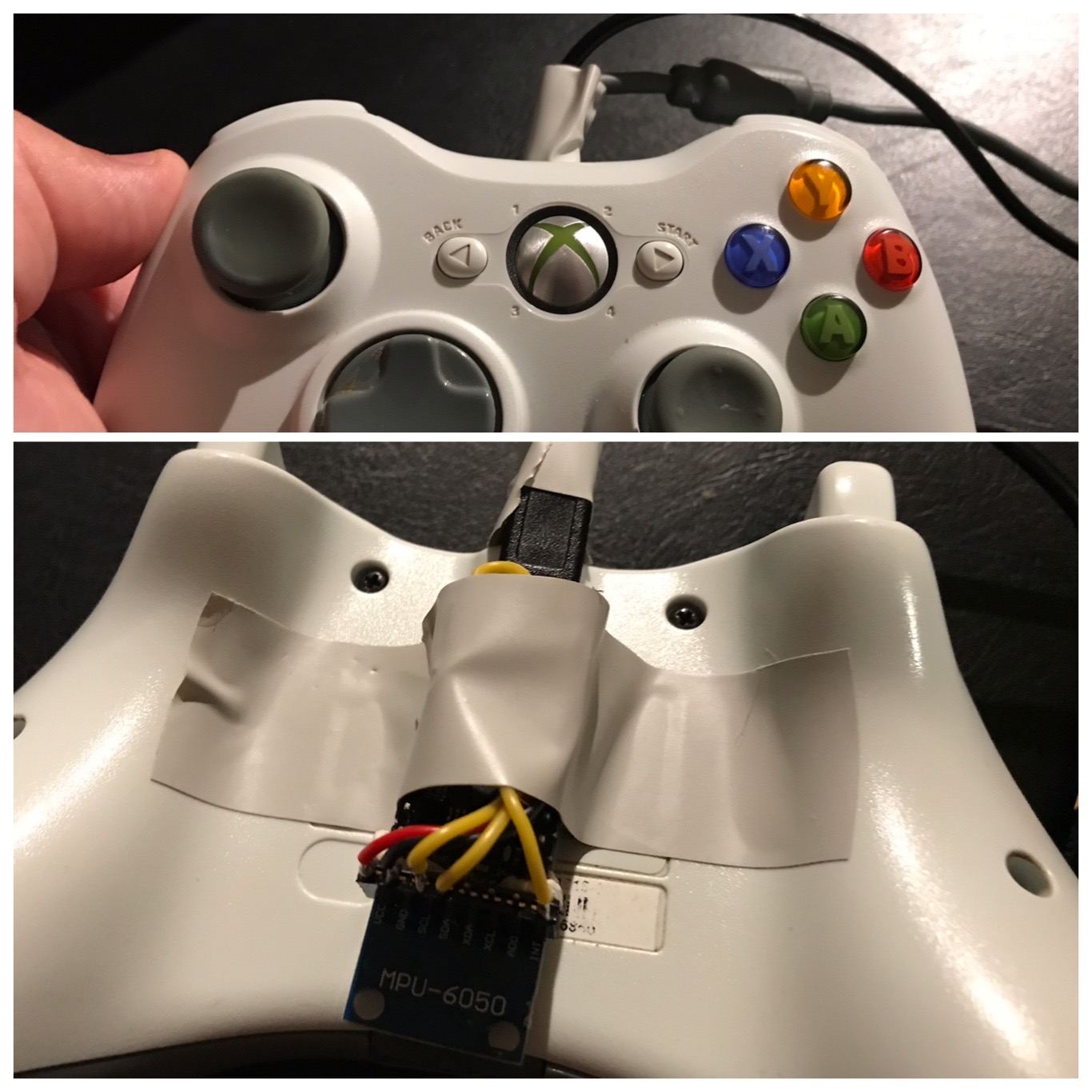 Simple Gyro game controller