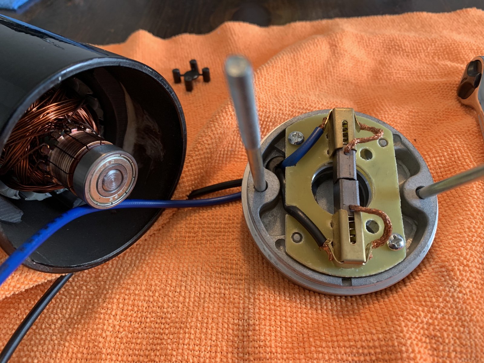 Question Help! Motor dying? High pitch noise and limited movement