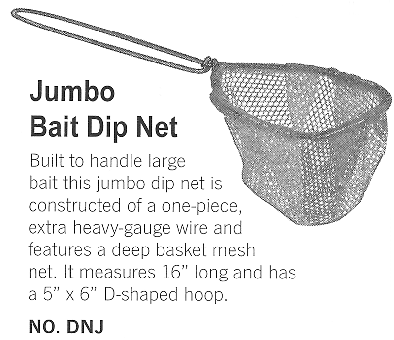 Danielson Minnow/Dip Net White (Jumbo)