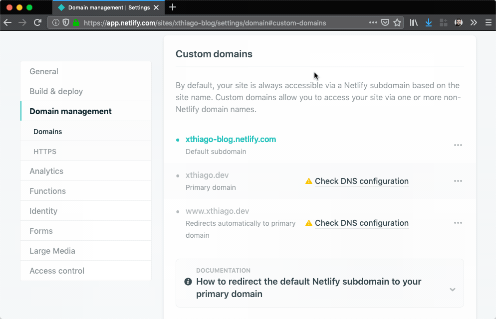 Publishing static websites with Sculpin, git and Netlify