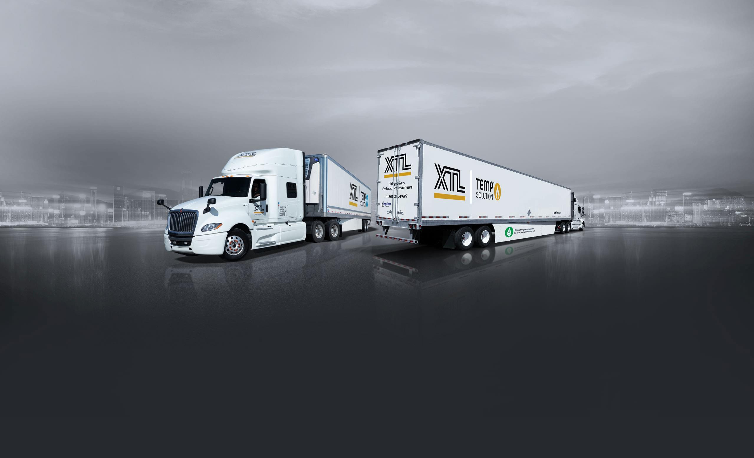 Temperature controlled transportation, refrigerated, heated XTL