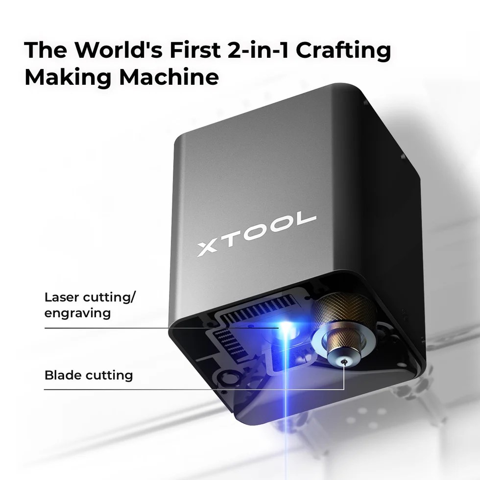 xTool M1 Laser Engraver and Vinyl Cutter