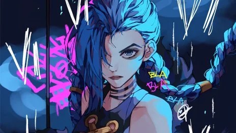 Jinx arcane naked · Fondos de pantalla HQ Imágenes