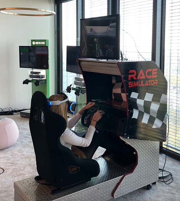 VR Race Simulator mieten
