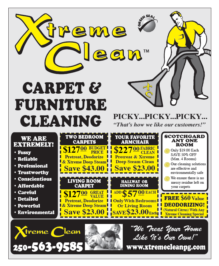 Prince Top Carpet Cleaners and Furniture Cleaners! Xtreme Clean
