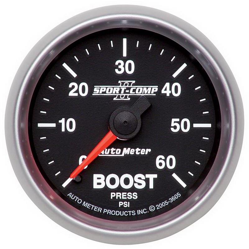 Auto Meter 3605 II Boost Gauge