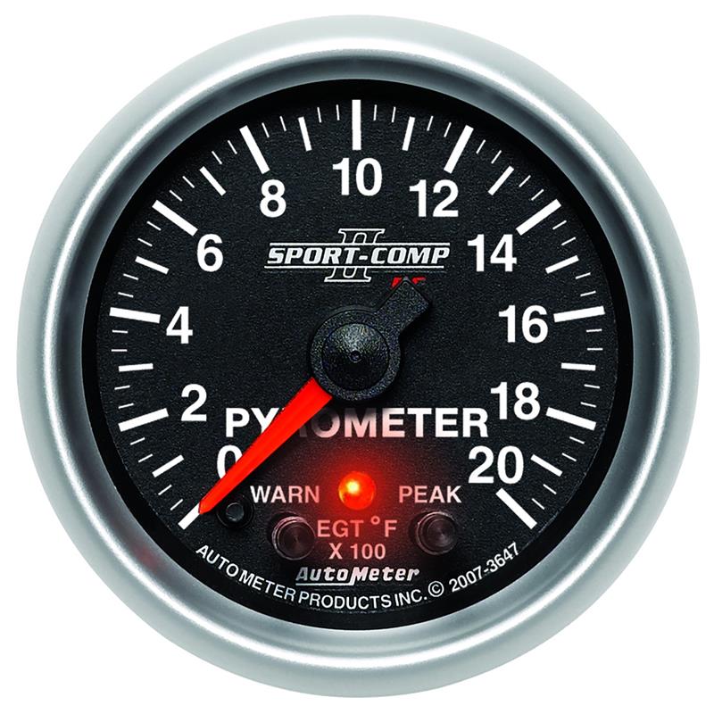 Auto Meter 3647 II Pyrometer Gauge