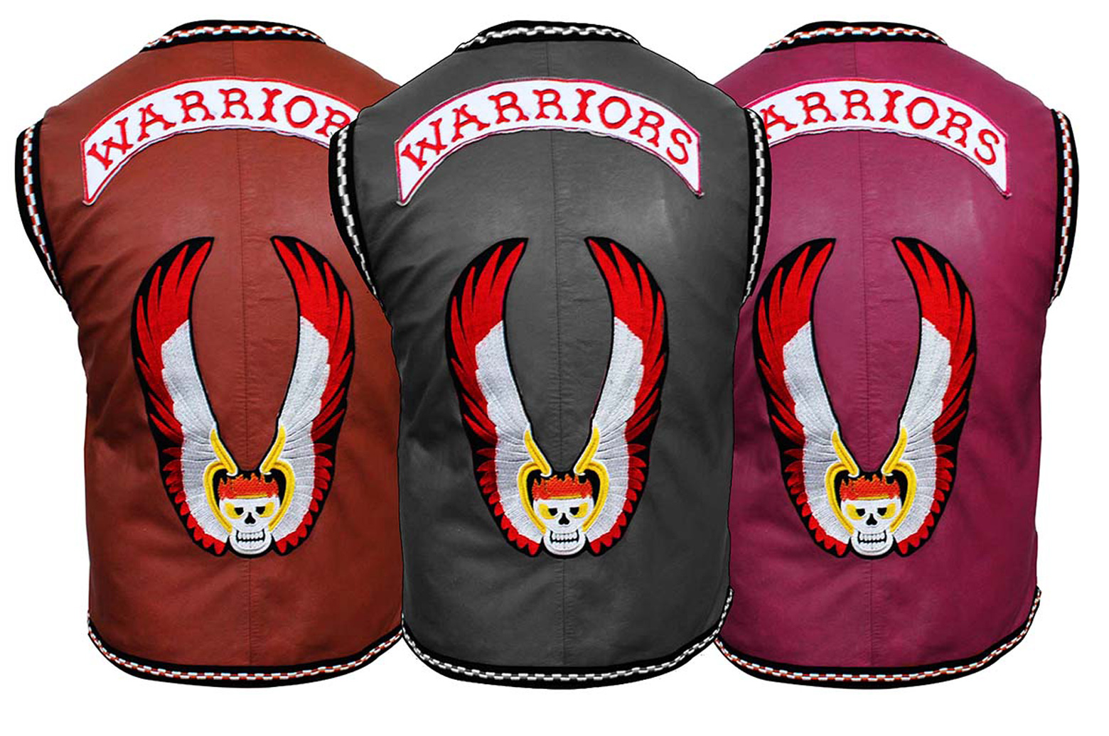 The Warriors Movie Leather Vest Jacket for Halloween XtremeJackets