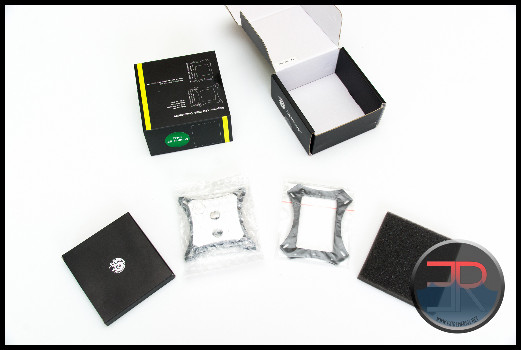 USCPA アビタス BEC v7.11 Bitspower Summit EF X CPU Water Block Review - ExtremeRigs.net