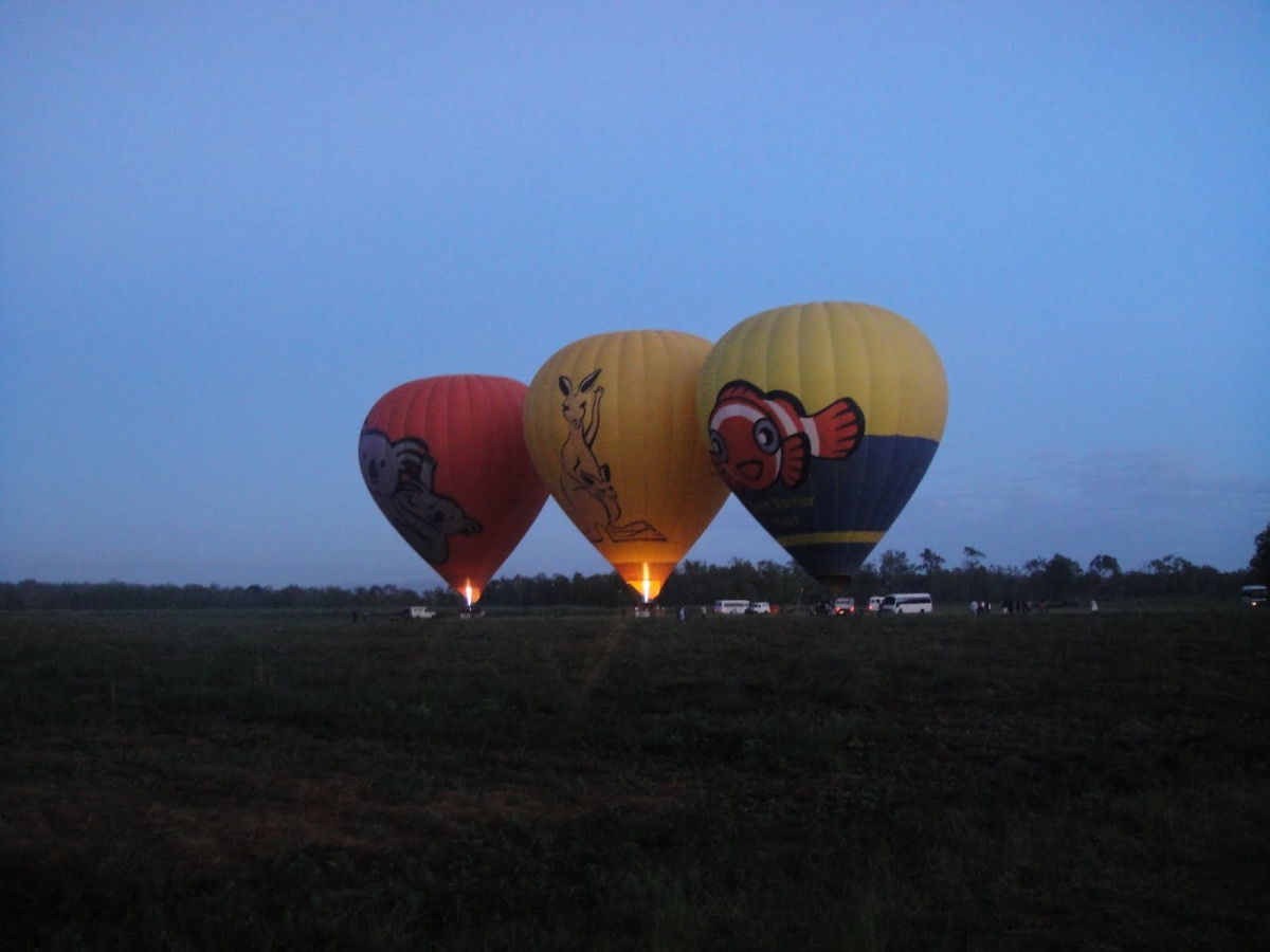 Hot Air Ballooning Barossa Valley Adelaide South Australia Australia