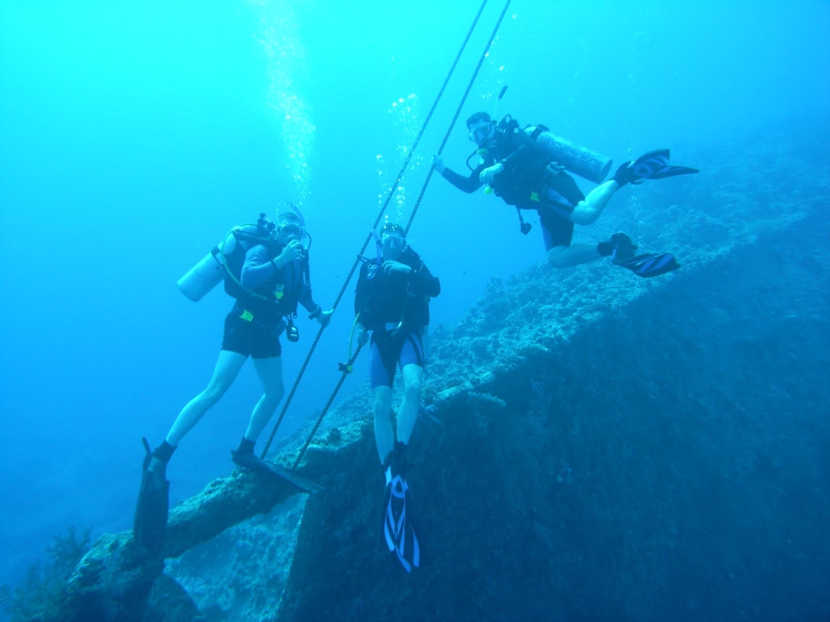 Scuba Diving MacIntyre Wreck Wardang Island South Australia Australia