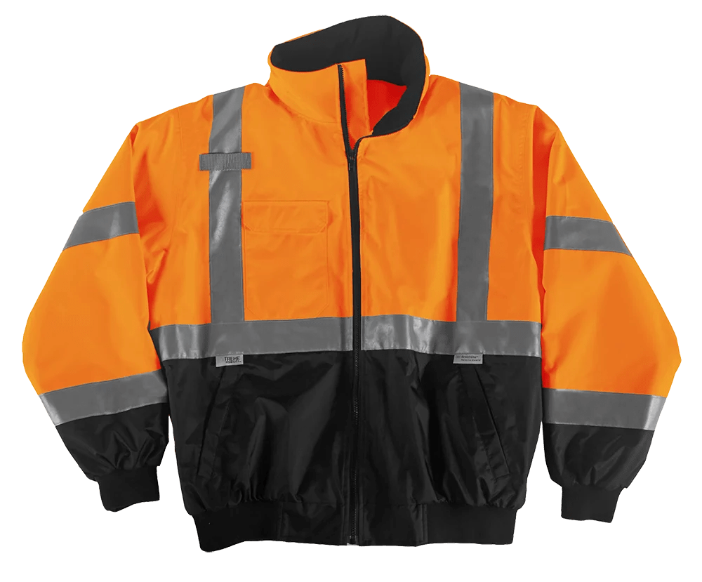 XTREME BETTER BOMBER JACKET (Orange) Xtreme Visibility
