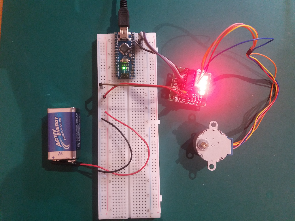 Driving Stepper Motors (28BYJ-48) - XTronical