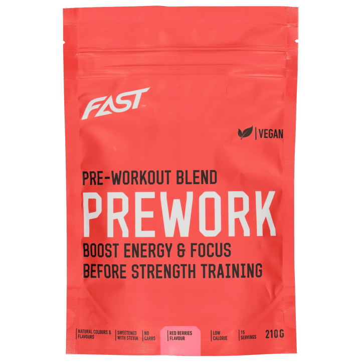 Fast Preworkout, kreatinpulver Red Berries PreWorkout XXL