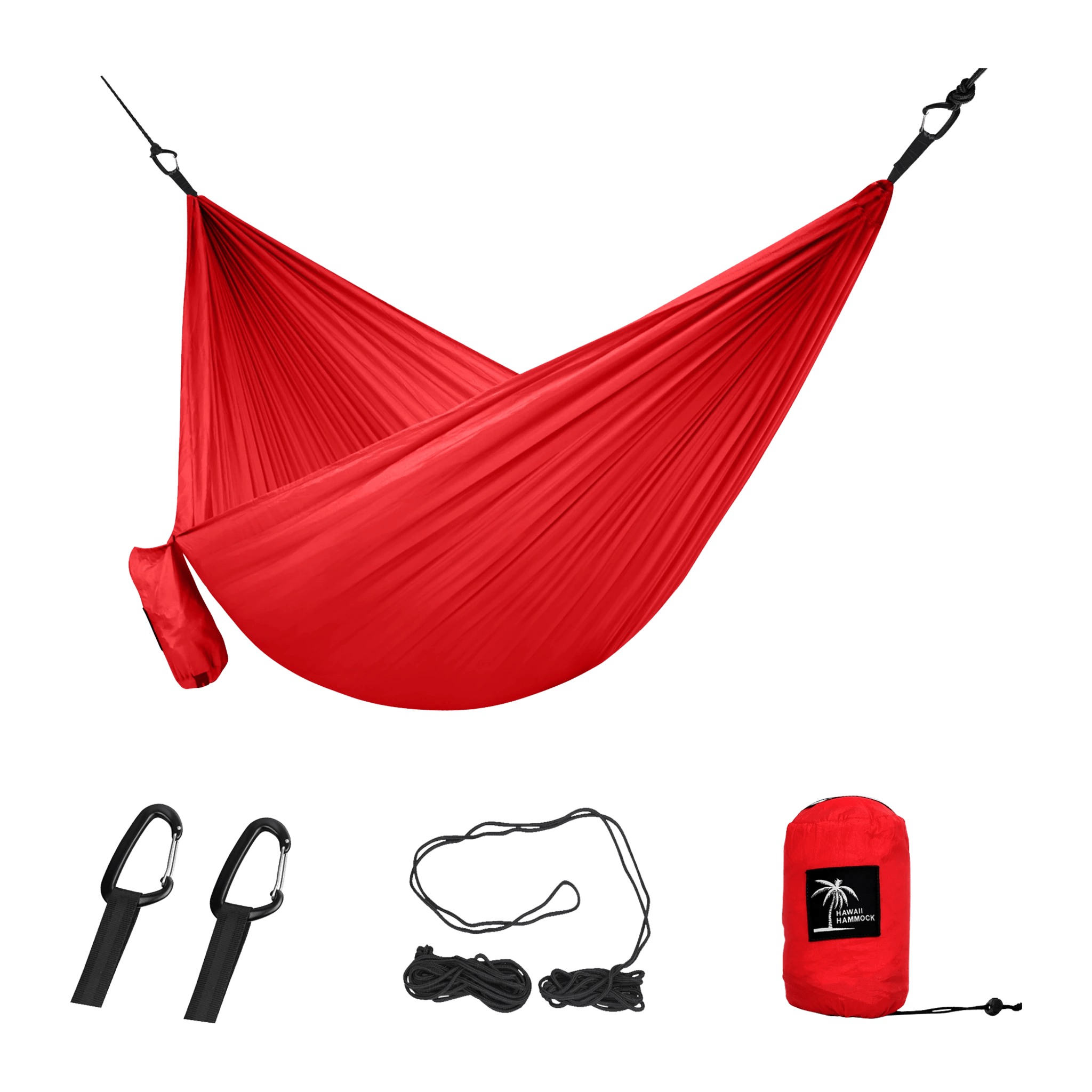 Hawaii Hängmatta Hawaii Hammock Single hammock, hängmatta Röd Hammock XXL