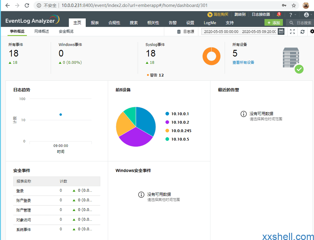 EventLog Analyzer日志管理、审计、分析服务器部署教程（Linux版本）未来往事