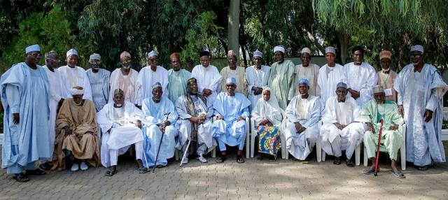 president buhari receives classmates