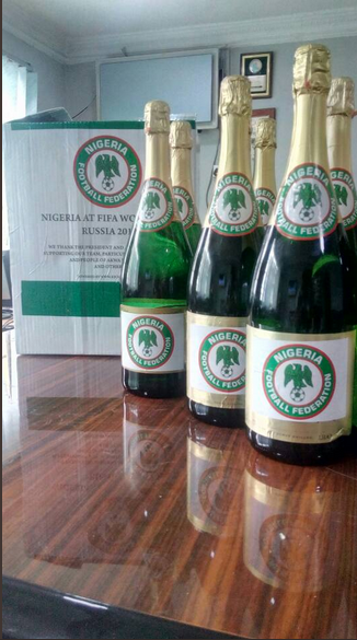 NFF branded wine