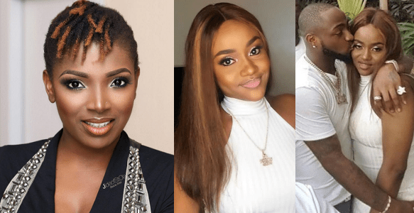 Annie Idibia throwing shades
